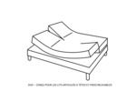 DRAP HOUSSE DUO | Vexin - Brume