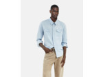 Chemise en denim blue beige