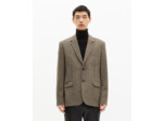 Veste en pied de poule marron et noire brown