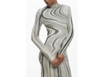 Robe À Manches Longues En Maille – Femme