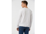 T-shirt manches longues col rond broderie poitrine