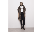 Parka leopard waterproof print leopard