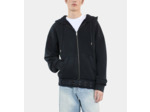 Sweatshirt À Capuche Noir black washed