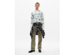 Pull tie and dye light blue/white