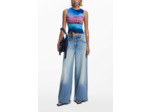 T-Shirt Sans Manches En Maille – Femme