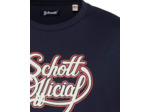 T-shirt imprimé Schott Official vintage