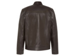 Blouson motard, cuir d'agneau