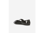 Ballerines en cuir black