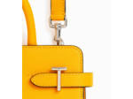 Sac à main moyen modèle Emilie en cuir signature T