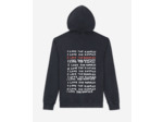 Sweat Hoodie Love Kooples black washed