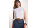 Pull sans manches en cachemire