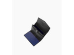 Portefeuille un volet Charlotte en cuir lisse