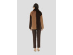 Manteau Magritte Chocolat en Polyester