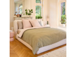 PACK HOUSSE DE COUETTE + TAIE(S) D'OREILLER | Baudouin - Vert/Rose
