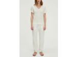T-shirt V en lin - GUYLAINE