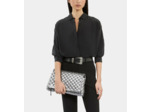 Pantalon Droit Detail Bande Cote black