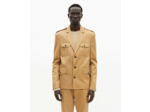 Veste droite militaire camel