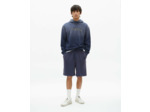 Short avec patch dark navy