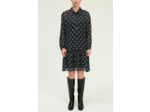 Robe imprimé jacquard et fleurs - LORIE