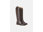 Bottes Kayleigh Chocolat en Cuir Bovin