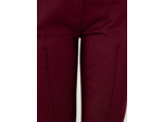 Pantalon droit bordeaux