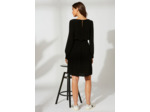Robe courte ceinturée