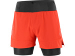 Sense 2In1 Shorts Fiery Red