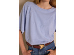 T-shirt ANGELE en chanvre et coton