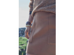Jupe double face en laine CAMELLIA