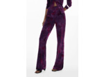 Pantalon Long En Maille – Femme