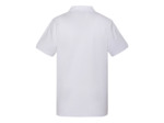 Polo avec logo brodé et patte contrastée