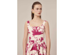 Robe Romanne Ecru en Coton