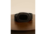 Ceinture en cuir boucle fantaisie