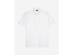 Chemise a manches courtes col classique white
