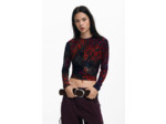 T-Shirt À Manches Longues En Maille – Femme