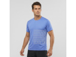 Sense Aero Ss Tee Gfx Ultramarine White