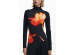 Robe À Manches Longues En Maille – Femme