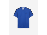 Tshirt manches courtes avec bande sur les manches electric blue