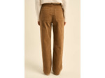 Pantalon en velours à coupe droite