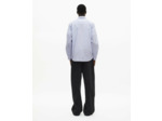 Chemise a manches longues rayee blue white