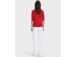 Pull Pauline Rouge en Lyocell