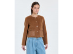 Veste courte camel