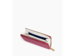 Compagnon zippé Emilie en cuir signature T