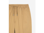 Pantalon a taille elastique beige