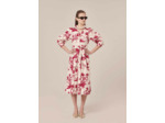Robe Rivoltine Ecru en Coton Équitable