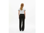 Pantalon large a plis black