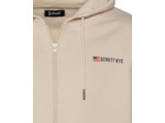 Sweatshirt zippé à capuche