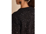 Robe courte en maille à sequins REVEILLON