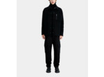 Blouson Type Surchemise Noir En Laine Mélangée black grey