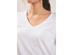 T-shirt col V